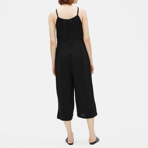 Eileen Fisher Black Jumpsuit - Picture 2 of 2